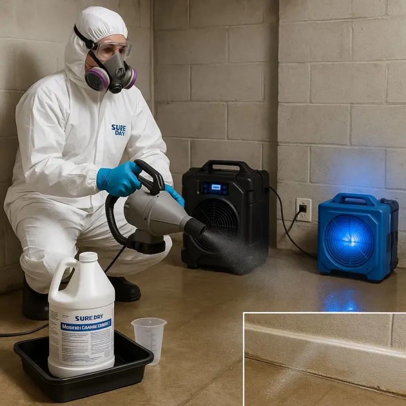 Sanitization and Odor Removal process in Shaker Heights, OH