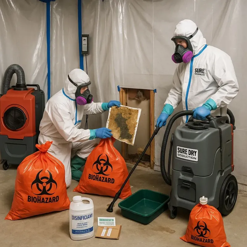 Contaminated Water Handling Protocols process in Shaker Heights, OH
